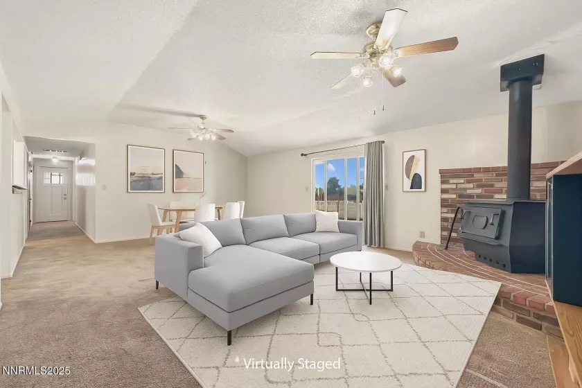 Virtually Staged Great room