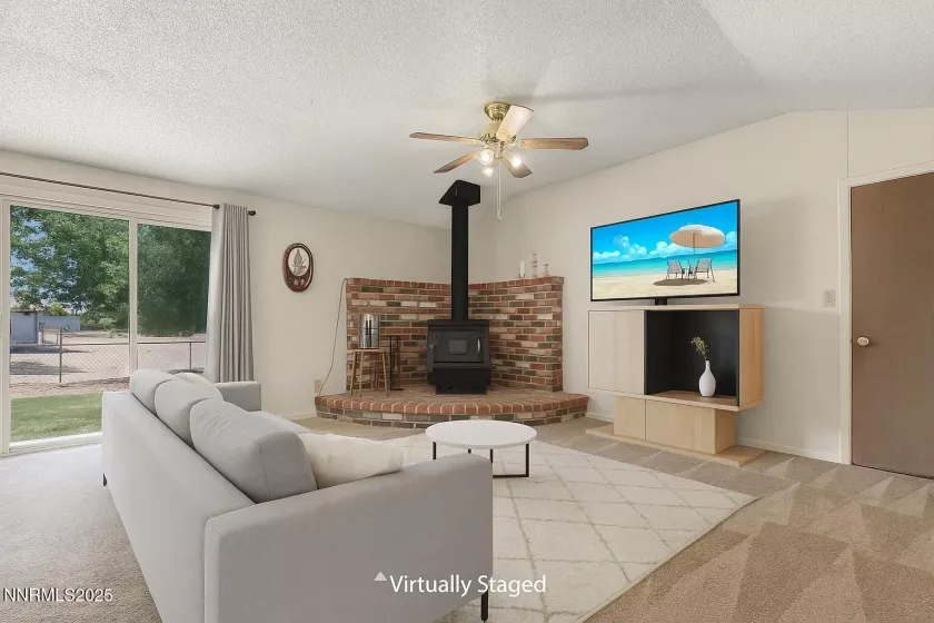 Virtually Staged Great room