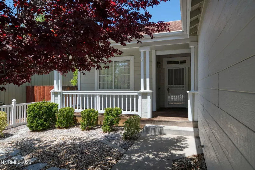 Entry and front porch