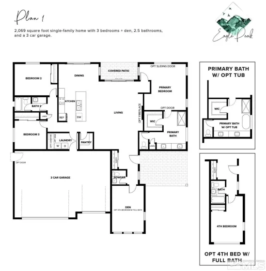 1358 Silver View, Sparks, Nevada 89436, 3 Bedrooms Bedrooms, ,3 BathroomsBathrooms,Residential,Residential,Silver View,250000490