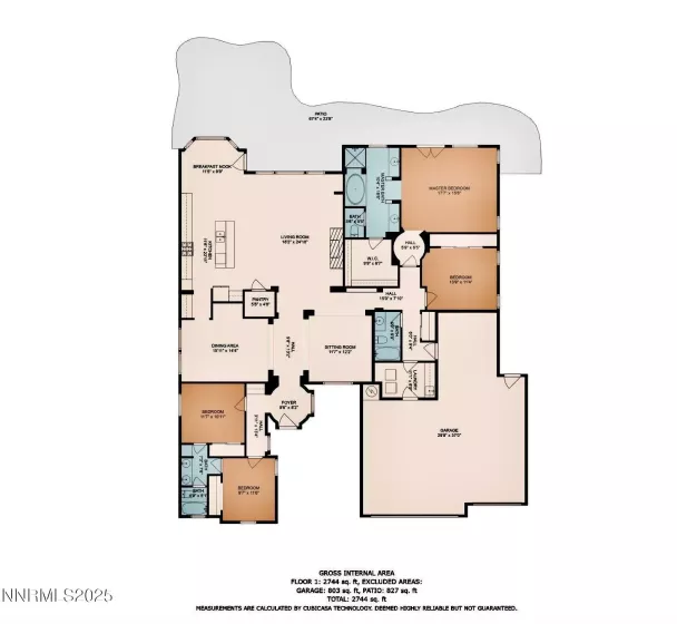 15180 Redmond Lp, Reno, Nevada 89511, 4 Bedrooms Bedrooms, ,3 BathroomsBathrooms,Residential,Residential,Redmond Lp,250052216