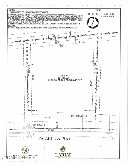 6143 Falabella, Reno, Nevada 89511, ,Land,Residential,Falabella,250052354