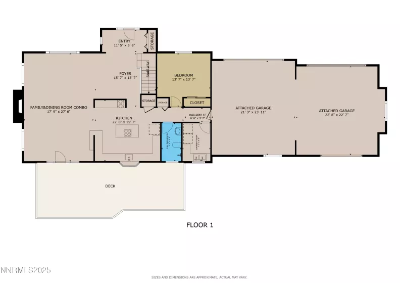 Map—Floor Plan 1F