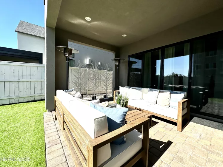 Outdoor Patio off of Living Room and Dining
