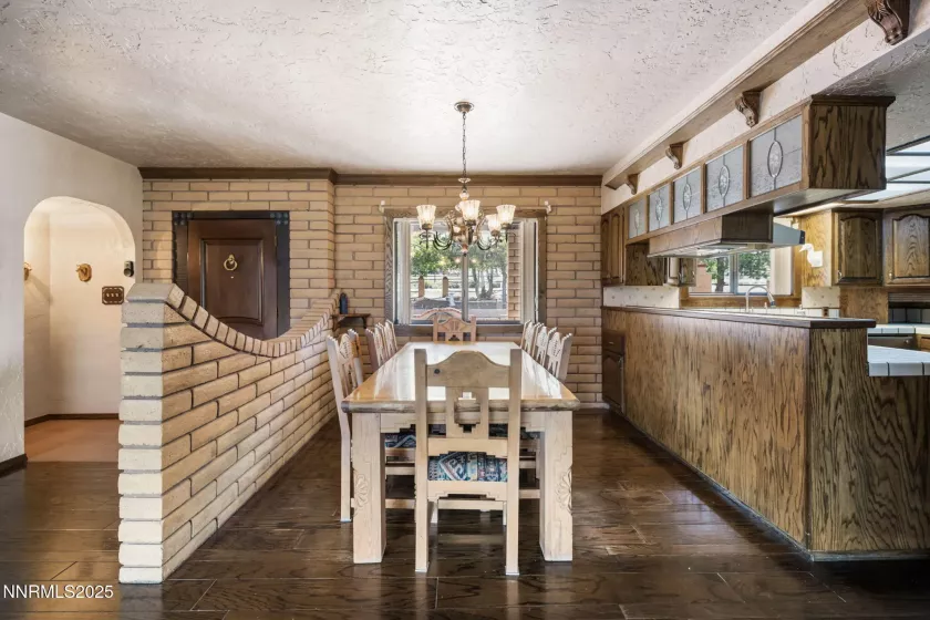 Front Patio from the archway to the front door.