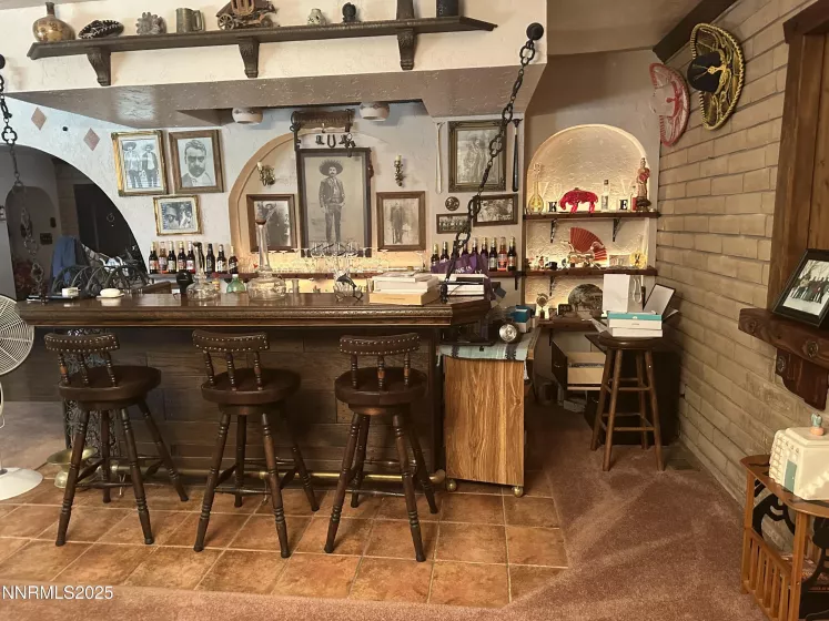 Unique wet bar