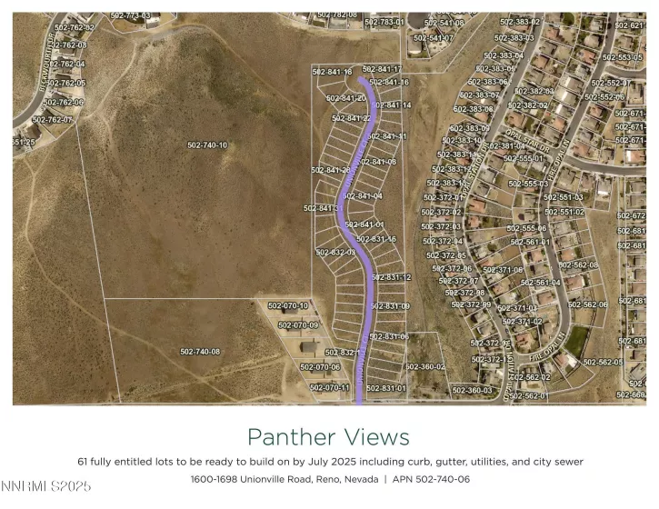 0 Unionville Ct, Reno, Nevada 89506, ,Land,Residential,Unionville Ct,250052570