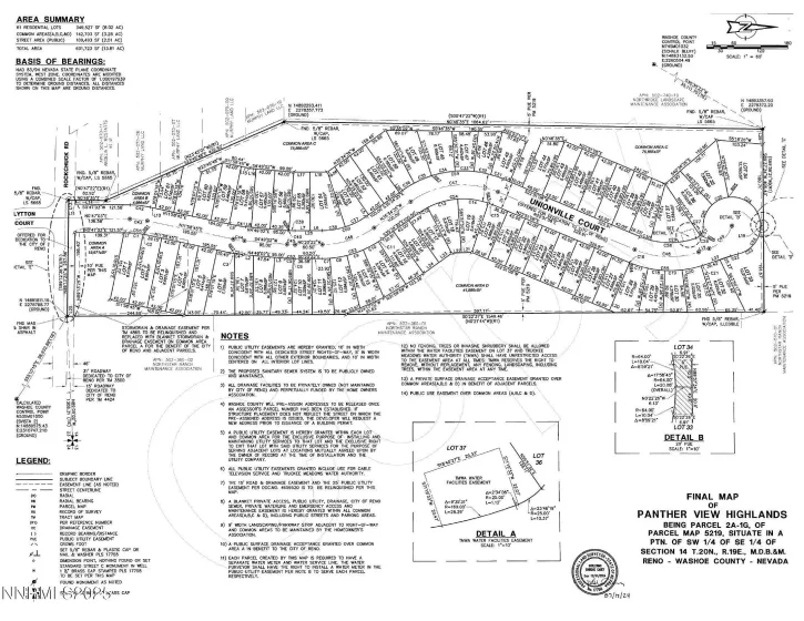 0 Unionville Ct, Reno, Nevada 89506, ,Land,Residential,Unionville Ct,250052570