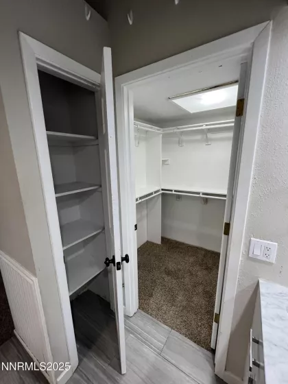 Primary Bedroom closets