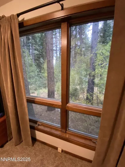 View from large guest room window