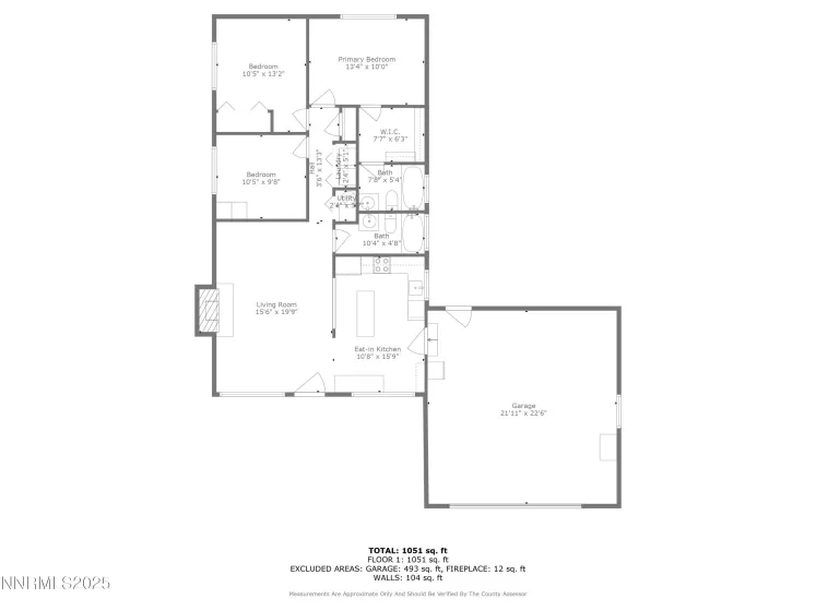 1399 Waterloo, Gardnerville, Nevada 89410, 2 Bedrooms Bedrooms, ,2 BathroomsBathrooms,Residential,Residential,Waterloo,250052617