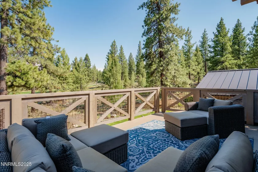 Bedroom 4 Private Deck with big views