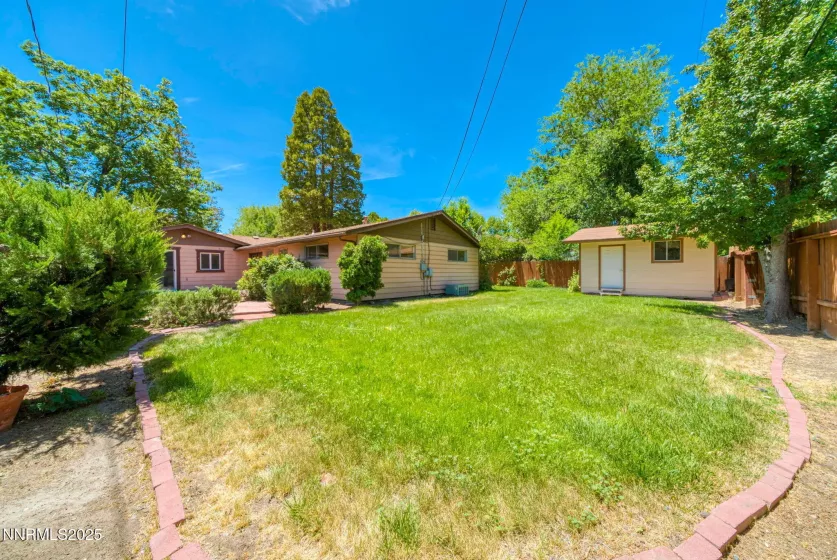 Backyard and Shed