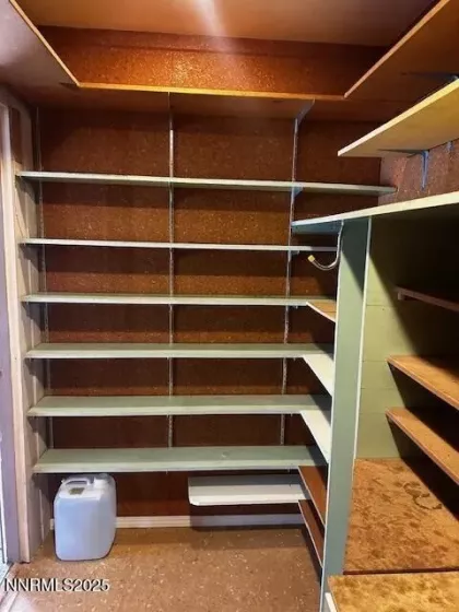 Walk in kitchen pantry