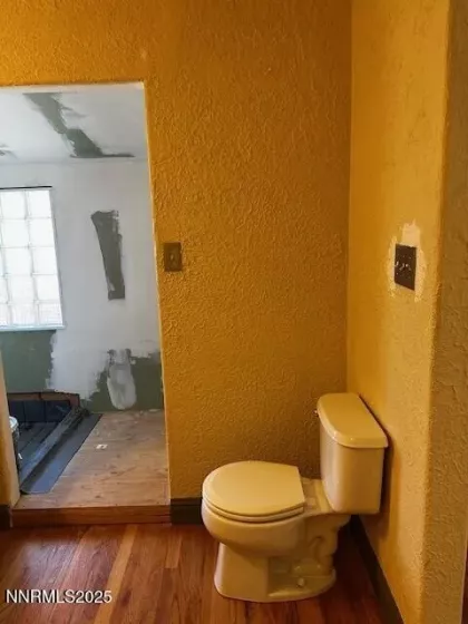 Primary suite bathroom toilet