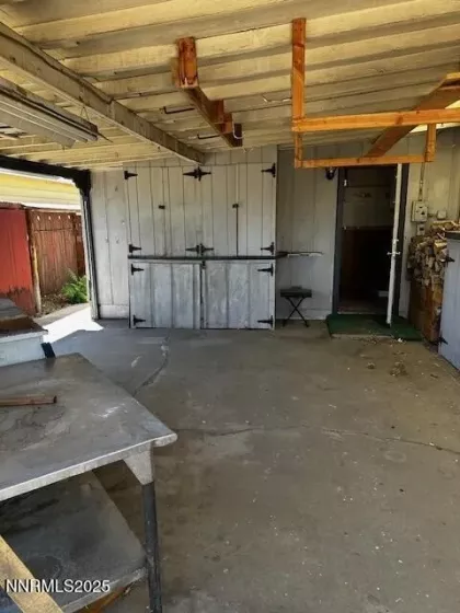 Covered patio