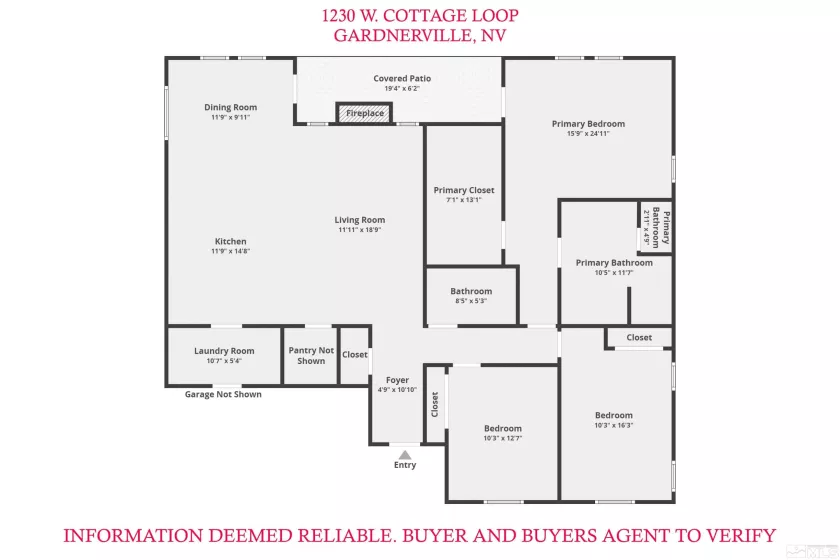 1230 Cottage, Gardnerville, Nevada 89460, 3 Bedrooms Bedrooms, ,2 BathroomsBathrooms,Residential,Residential,Cottage,250053080
