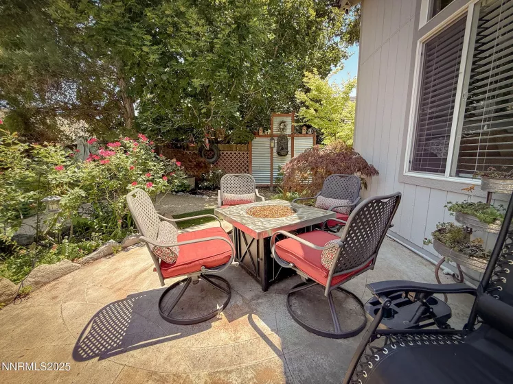 Rear Yard patio