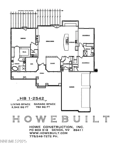 1537 High Point, Minden, Nevada 89423, 4 Bedrooms Bedrooms, ,3 BathroomsBathrooms,Residential,Residential,High Point,250053241