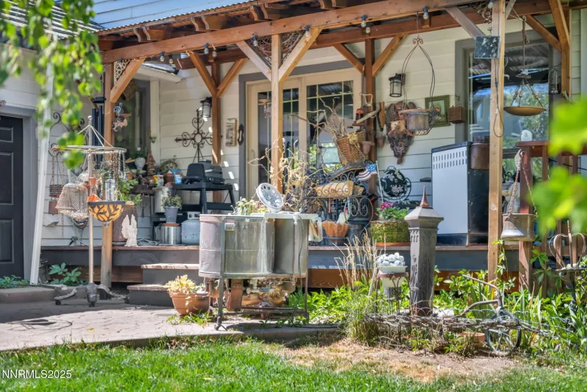 Back patio