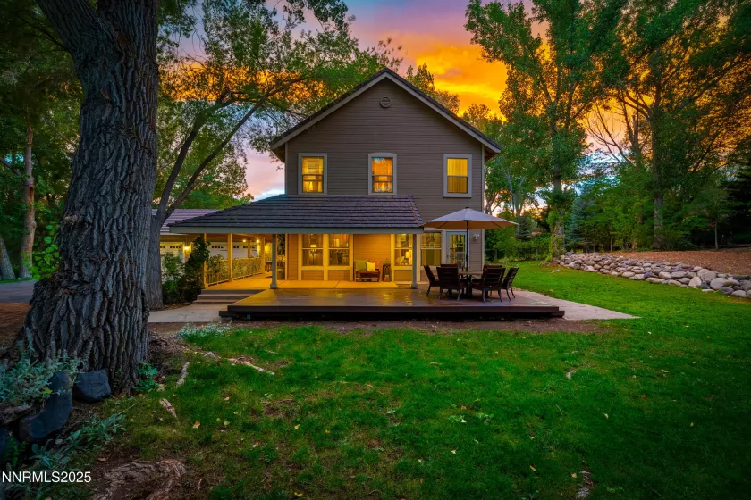 BACK OF HOOUSE