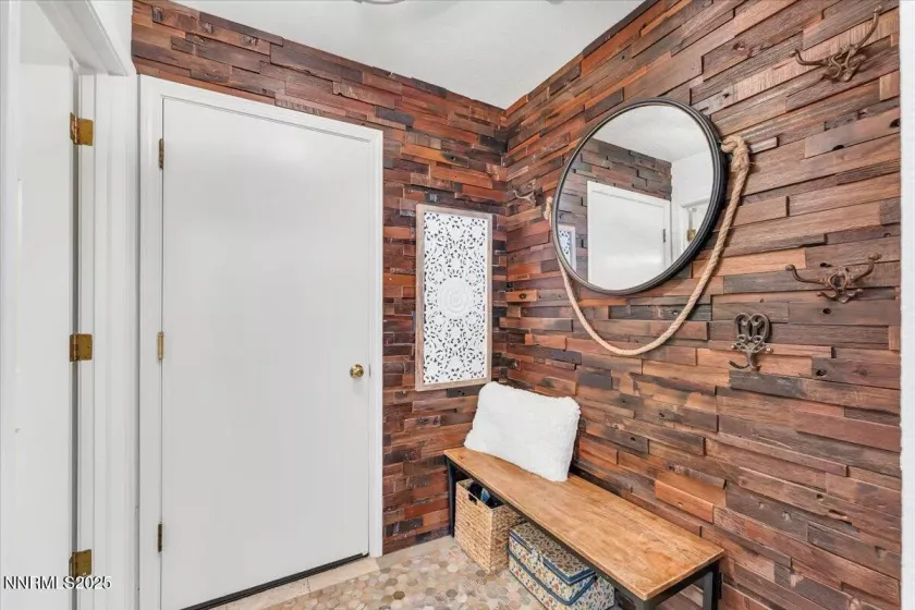 Garage entryway