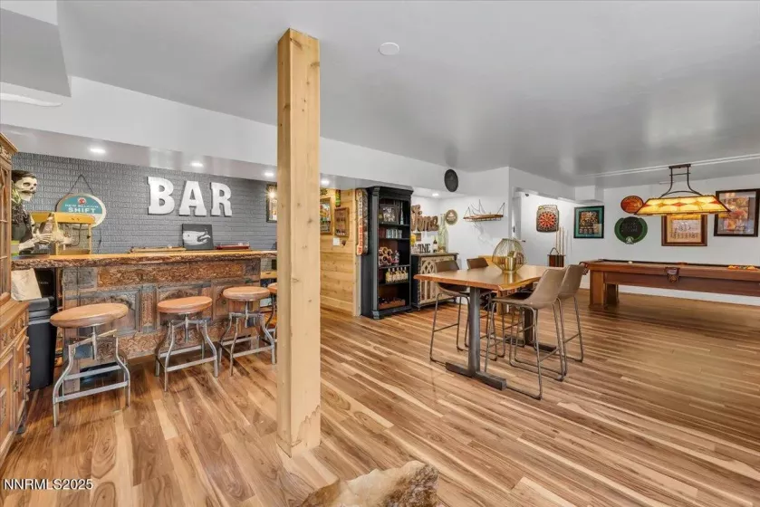 Basement Bar area