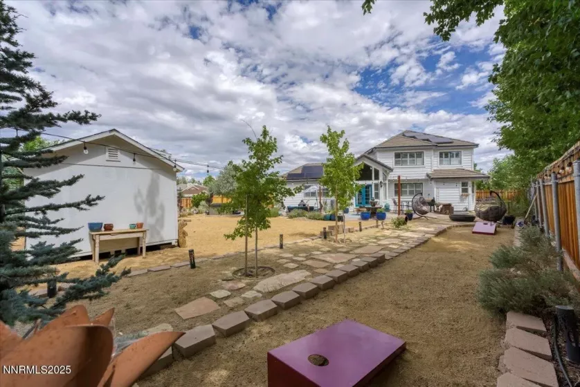 Cornhole court