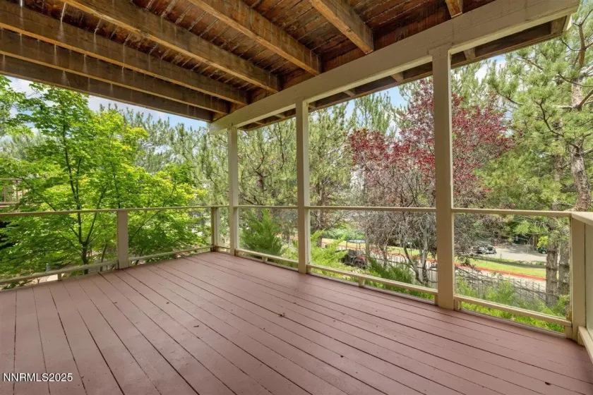 COVERED DECK VIEWS
