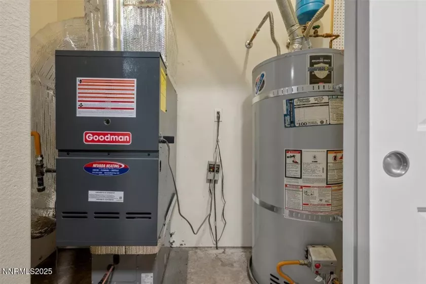 NEWER HEATING AND AC. NEW HOT WATER HEATER