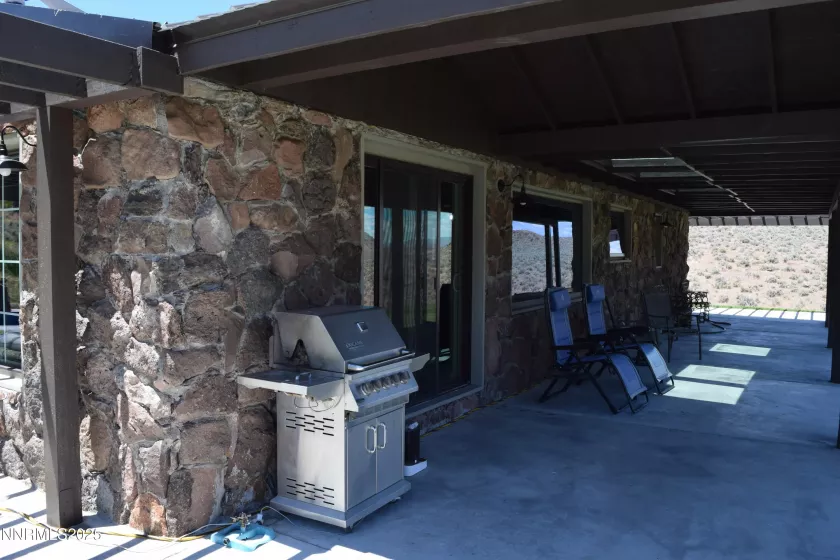 East patio