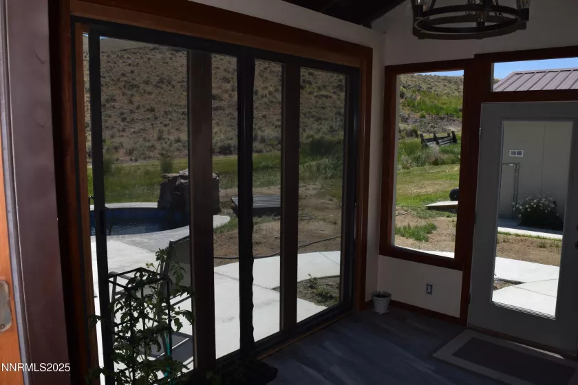 enclosed entry