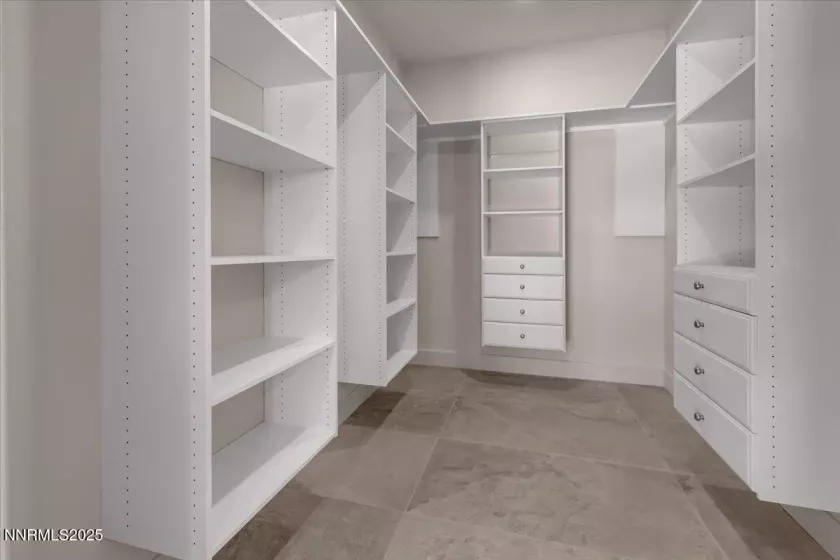 Primary walk in closet