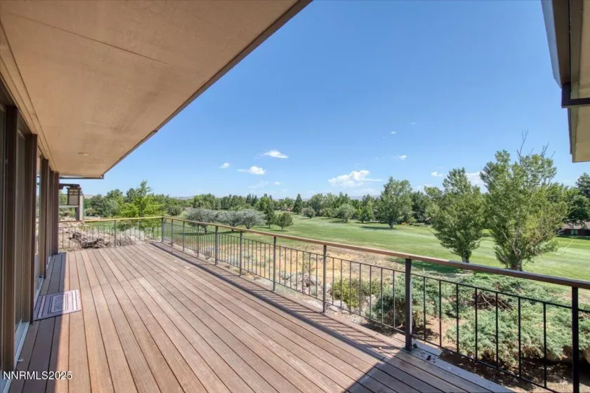 large deck off living room