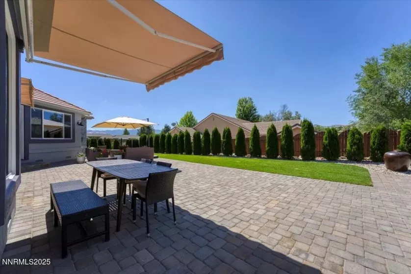 Patio and New Grass