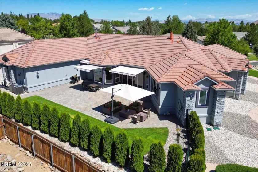 Aerial from Side