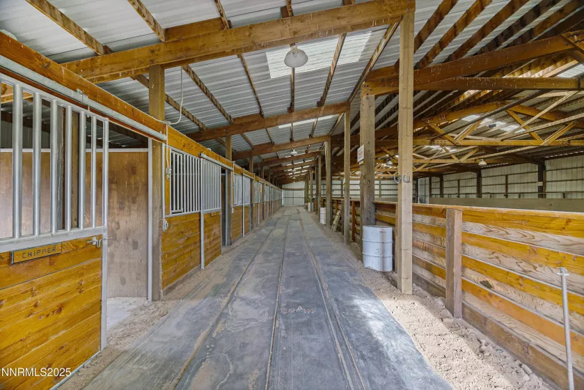 Barn aisle