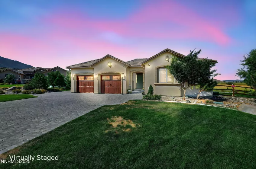 Twilight Front House & Yard and Surrounding Wetlands