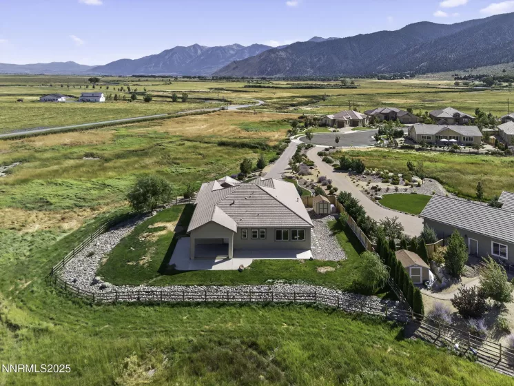 Exterior Backyard Home View
