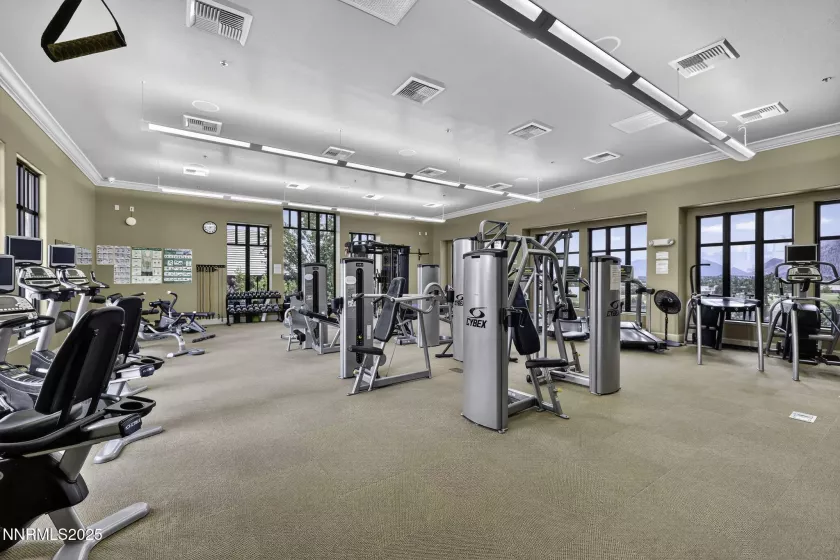 HOA Fitness Exercise Room