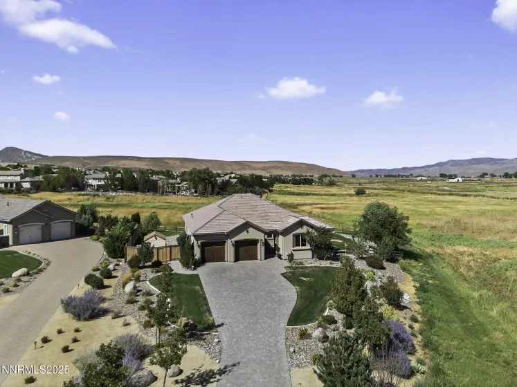 Twilight Front House & Surrounding Wetlands