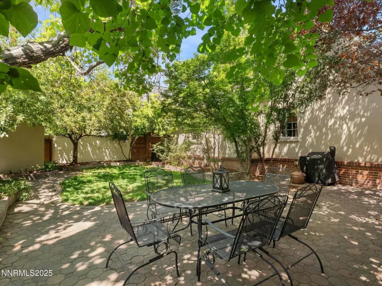 Peaceful backyard