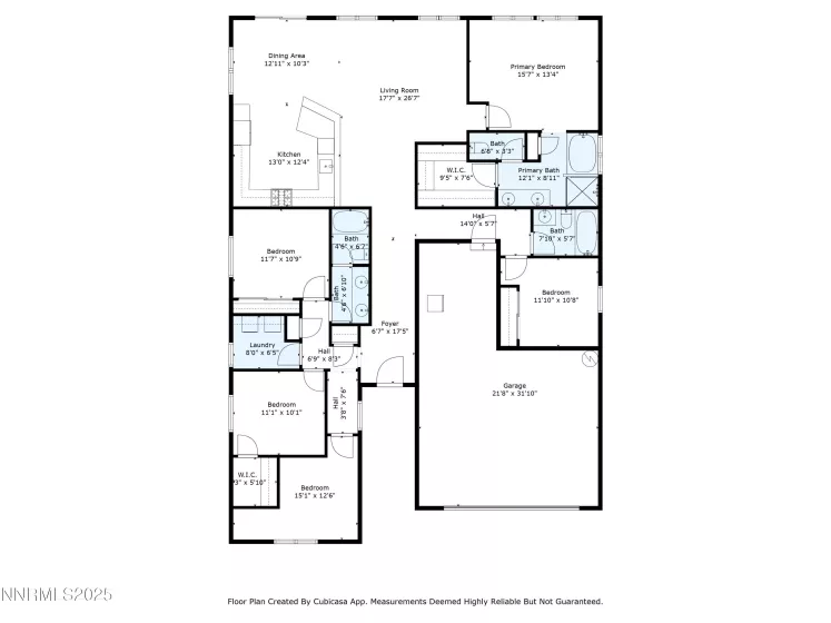 6421 Eagle Peak, Carson City, Nevada 89701, 4 Bedrooms Bedrooms, ,3 BathroomsBathrooms,Residential,Residential,Eagle Peak,250054145