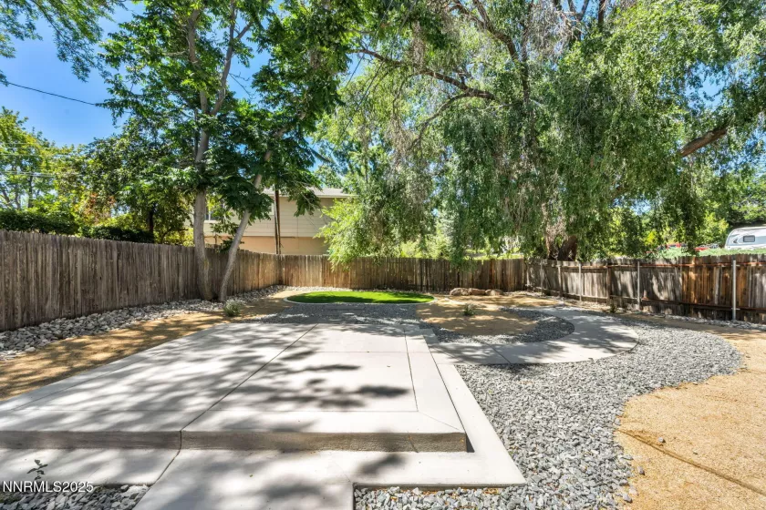 Backyard ready for you