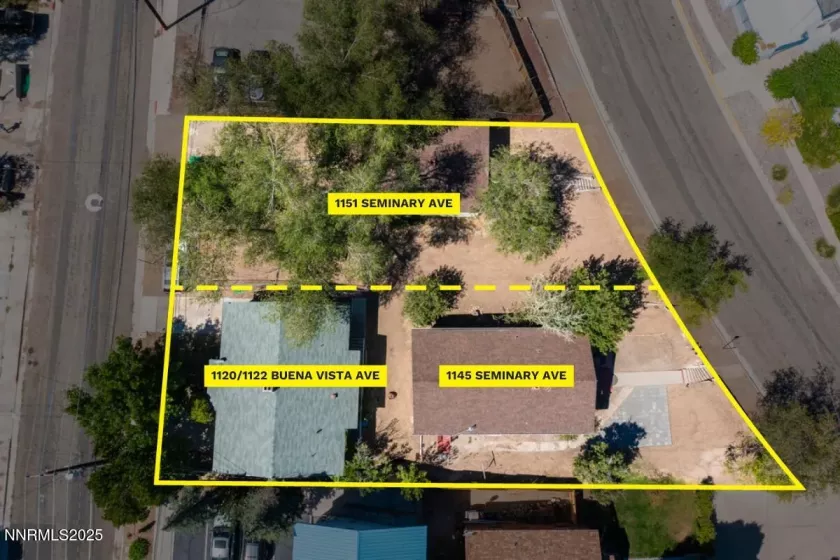 Seminary Buena Vista Parcels Aerial View