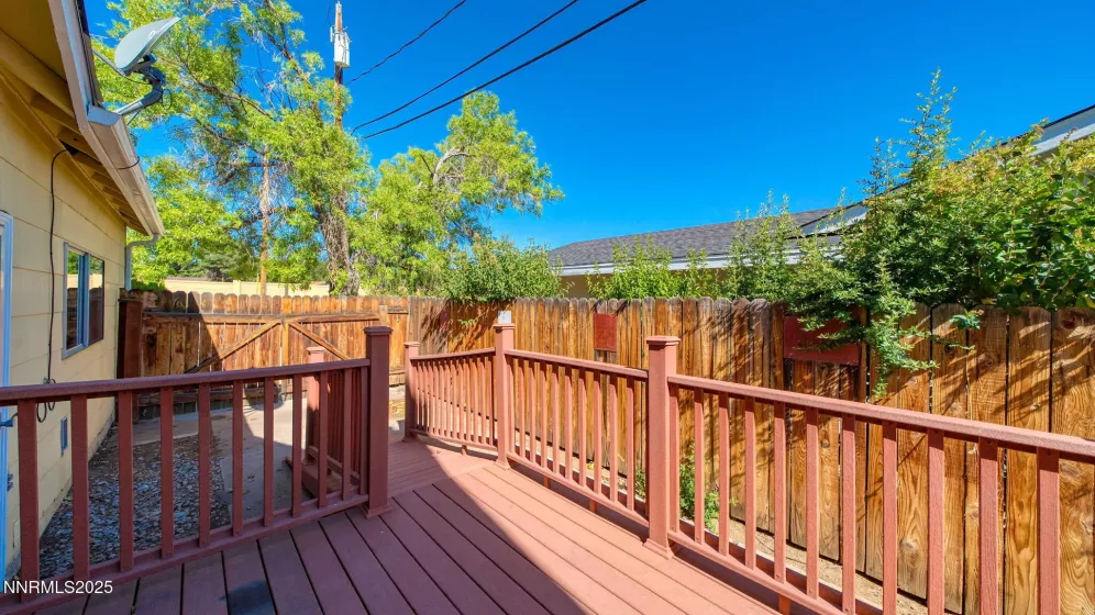 Back deck