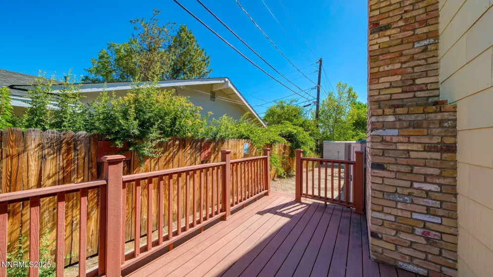 Back deck
