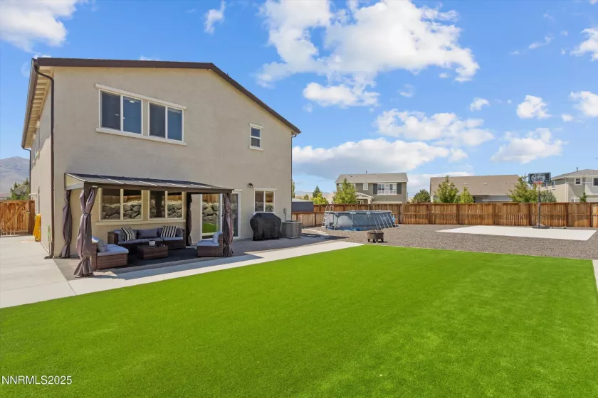 Back Patio & Yard