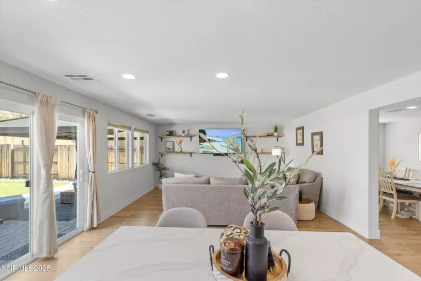 Kitchen to Living