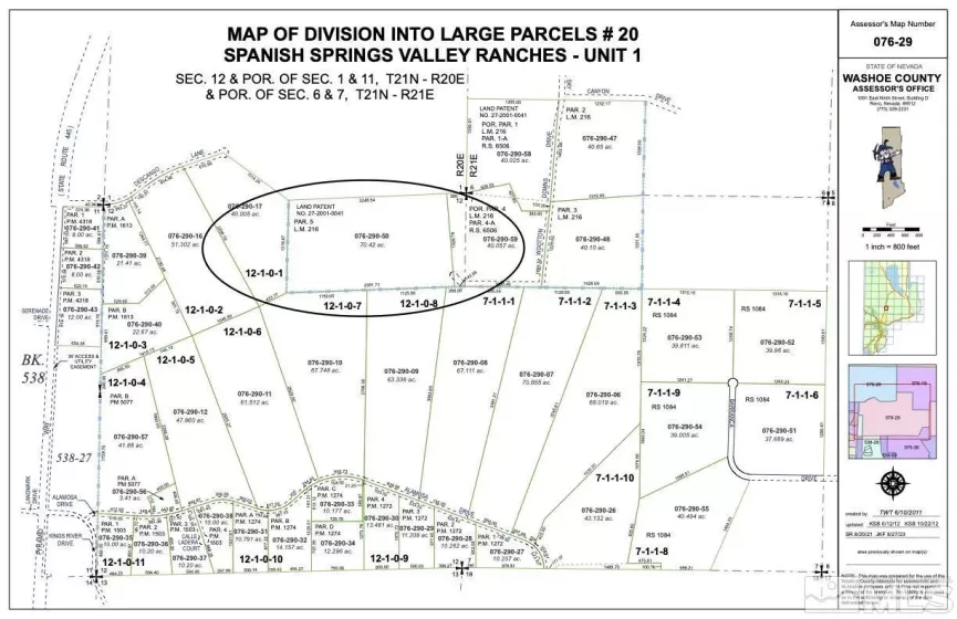 75 Wootton Downs, Sparks, Nevada 89441, ,Land,Residential,Wootton Downs,240011618
